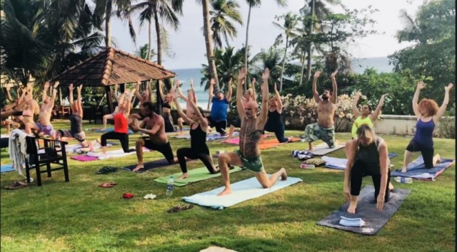 Kerala Group Outdoors Arms Up